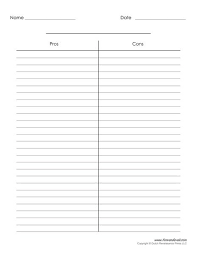 Blank T Chart Templates Printable Compare And Contrast Chart Pdfs Table Of Contents Template Templates Template Printable