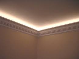 Rope Lights Behind Crown Moulding Remodel Bedroom Decor Home Decor