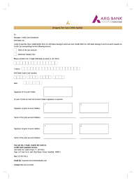 Lic axis credit card payment. Axis Bank Credit Card Closure Form Fill Online Printable Fillable Blank Pdffiller