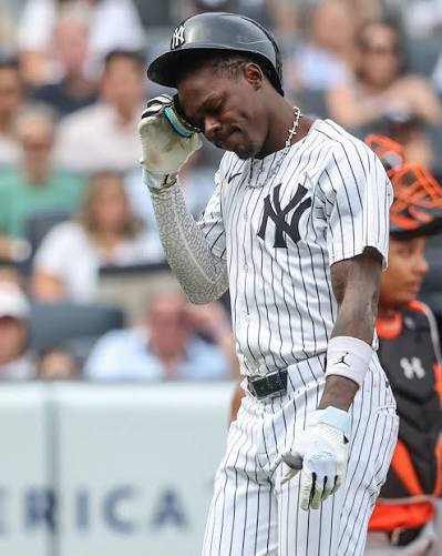 Yankees INF Jazz Chisholm Jr. exits after hit by pitch | Reuters