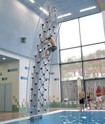 poolside rock climbing wall climbing wall rock climbing wall home