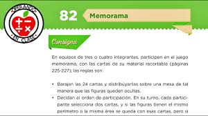 Desafío 74 más unidades para medir, desafío 74 quinto grado, desafíos matemáticos, desafíos que tan confiables son tus respuestas, porque comparando entre otras páginas tienen resultados. Desafio 82 Memorama 4to De Primaria Youtube