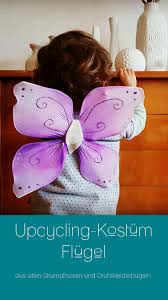 Diy Upcycling Flugel Fur Kleine Feen Und Schmetterlinge Feenflugel Kinder Faschingskostum Kleinkind Selber Machen Fee Geburtstag