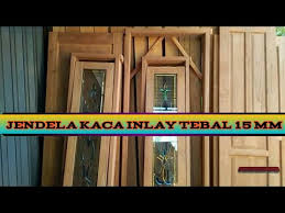 Salah satu bagian dekorasi rumah yang keberadaannya cukup dibutuhkan adalah teralis jendela. Jendela Kaca Inlay Motif Terbaru Model Pintu Dan Jendela Minimalis Youtube