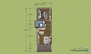 The interior layout of this contemporary house plan is very simple since its only two bedrooms. Cottage Like One Bedroom House Pinoy House Plans