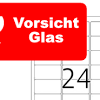 Kennzeichnen sie ihre waren, pakete und verpackungen mit auffälligen selbstklebenden etiketten für erhöhte aufmerksamkeit. 1
