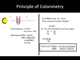 Biochemistry Class Notes Photometry Principle Applications And Types