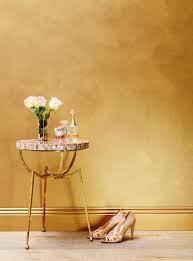 And don't just limit yourself to a feature wall in the living room or bedrooms either, for a rose gold backsplash with a high gloss finish can provide a. Liquid Gold Gold Painted Walls Gold Wall Paint Room Paint