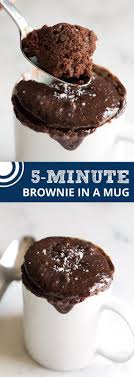 Easy Microwave Brownie In A Mug Recipe Recipe Mug Recipes Desserts Brownie In A Mug