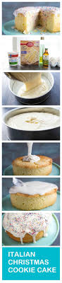 Italian Christmas Cookie Cake Recipe Sweet Cakes Delicious Desserts Food