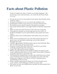 Facts About Plastic Pollution