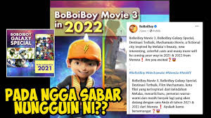 Hình ảnh của chủ đề boboiboy movie. Bocoran Boboiboy Movie 3 Dan Boboiboy Galaxy Special Tahun Depan Animasi Boboiboy Galaxy Youtube