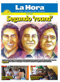 Jun 06, 2021 · 6 junio, 2021 6 junio, 2021 este domingo 6 de junio se desarrolla la segunda vuelta electoral entre los candidatos keiko fujimori y pedro castillo. Esmeraldas 8 De Febrero De 2021 By La Hora Ecuador Issuu