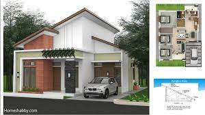 Simak ulasan terkait rumah minimalis dengan artikel 37+ desain rumah minimalis 2 lantai di tanah miring berikut ini. Desain Dan Denah Rumah Terbaru Dengan Konsep Atap Miring Satu Arah Ukuran Rumah 9 X 12 M Homeshabby Com Design Home Plans Home Decorating And Interior Design