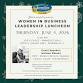 Women in Business Leadership Luncheon