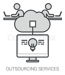 This will show people that need. Outsourcing Services Infographic Stock Vector Colourbox