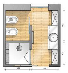 Bagno Con Pianta Del Progetto E Costi Dei Lavori Seconda Soluzione Cose Di Casa Progettazione Bagno Idee Bagno Piccolo Design Del Water