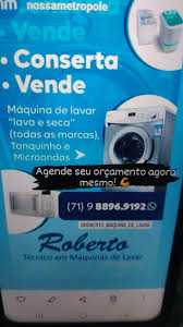 Conserto Maquina de lavar Roberto