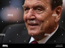 Chancellor gerhard schröder hi-res stock photography and images