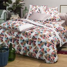 Du mardi 30 mars 2021 au lundi 19 avr. Parure De Lit Palm Spring Satin De Coton Parure De Lit Idees Pour La Maison Drap Plat