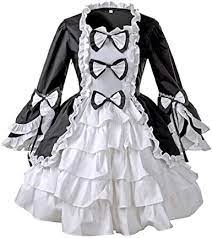 In this week's episode of racked series, dress the part, we enter the world of cosplay. Amazon Com Re Lady Gothic Lolita Dress For Women Plus Size Maid Cosplay Anime Costume Clothing