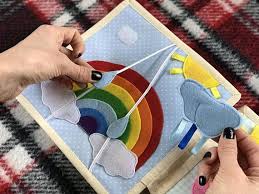 Childrens Quiet Book For Toddlers Recommended Age 2 5 Years The Quiet Book Is A Good Sensory Toy For The Kids Book Quilt Felt Quiet Books Toddler Quiet Book