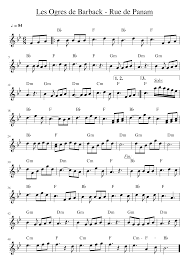 Les ogres de barback (sometimes known just as les ogres) is a french musical group formed in 1994 by two brothers and two sisters: Les Ogres De Barback Rue De Panam Sheet Music For Piano Solo Download And Print In Pdf Or Midi Free Sheet Music For Rue De Panam By Les Ogres De