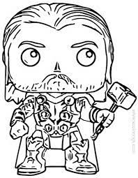 Fortnite funko pop skull trooper. Funko Pop Thor Coloring Pages Xcolorings Com