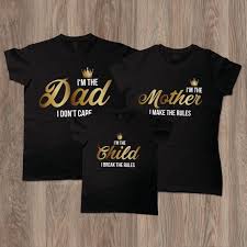 Family Set T Shirt Royal Family Present For Etsy In 2020 Family Shirts Matching T Shirt Painting Family Shirts