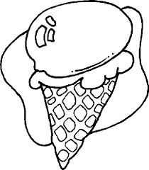 Ice cream shopkin coloring page. Food Coloring Pages Ice Cream Cone Coloring4free Coloring4free Com