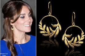 Gold Fern Earrings 2025
