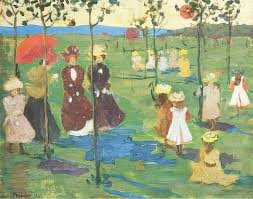 Maurice Prendergast American 1858 1924 Post Impressionism The Eight Franklin Park Boston 1895 Franklin Park Art Art History