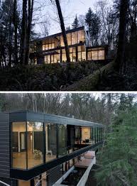 We are a small family owned company, founded in 1989. Trees Surround This Modern Hillside House In Portland Oregon