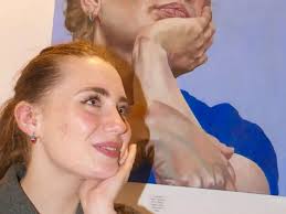 Barnstaple's new art hub lights up the night despite stormy weather