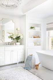The floor uses 30×30 ceramic floor tiles, with a 2″x2″ piece of blue tile at the intersection of 4 tiles. 250 Classic Bathroom Ideas Bathroom Design Bathrooms Remodel Bathroom Inspiration