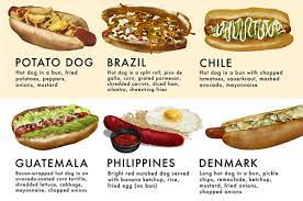 Hot Dogs Of The World 40 Distinctive Global Styles To Make This Summer Hot Dogs Food Hot Dog Recipes