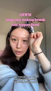 GRWM using Only Makeup Brands that Support Israel