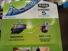 1 schick hydro 5 sensitive razor handle 17 schick hydro 5 sensitive. Schick Hydro 5 Sensitive Razor 17 Cartridges Costcochaser