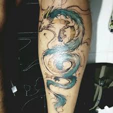 Share the best gifs now >>> Tattoo Uploaded By Fabi Spiritedaway Love Dragon 117290 Tattoodo