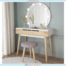 Tata rapi semuanya di meja rias anda. Desain Meja Rias Minimalis Modern Furniture Jepara Terbaru Rm 0166 Rajamala Furniture