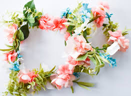 Your source for decorative flowers, greenery and home accessories. How To Make A Flower Crown With Fake Flowers Easy Diy Tutorial Covet By Tricia