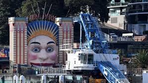 Sydney worker pinned under rubble