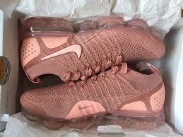 Women Nike Air Vapormax Flyknit 2 942843 600 Pink Womens Us 8 Eur 39 Nike Women Womens Running Shoes Best Nursing Shoes