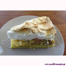 Rhabarberkuchen Mit Baiserhaube Rezept Mit Bild Rezept Rezepte Rhabarberkuchen Mit Baiserhaube Rhabarberkuchen