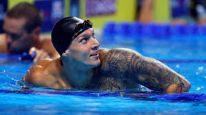 Caeleb dressel and meghan haila pose during golden goggle awards on nov. Zt9nikl Ux2w M