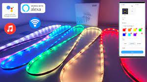 With the govee smart wifi led strip lights you can add a cool look to any room in your home! Govee Led Strip Light With Dream Colour And Music Sync Best Smart Led Strip Light Youtube