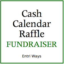 Cash Calendar Raffle Fundraiser Perfect For A School Fundraiser Sports Groups And More School Fundraisers Fundraising Fundraising Calendar
