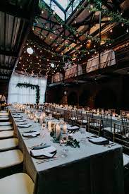 Modern Sleek Wedding The Foundry Wedding Long Island City Jove Meye Industrial Wedding Decor Modern Wedding Reception Industrial Wedding Decor Receptions