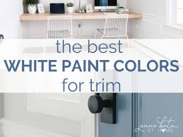Best paint colors for master bedrooms. The Best White Paint Colors For Trim Jenna Kate At Home