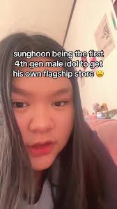 hoon is the first 4th gen male idol to have his own flagship store!